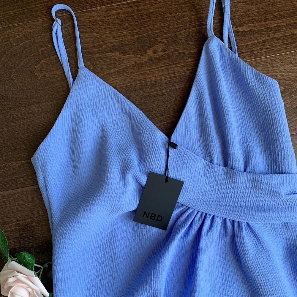 NBD Saanvi Gown in Periwinkle Blue